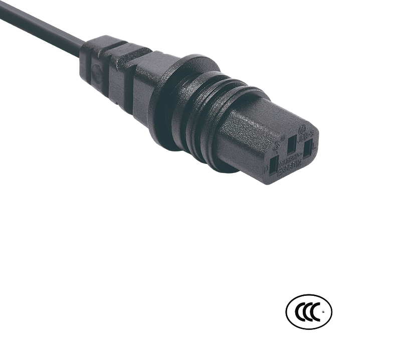 Đầu nối JCB-3 IEC Ổ cắm nữ C13 tuân thủ tiêu chuẩn Trung Quốc