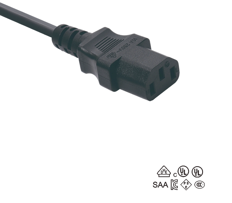 Đầu nối IEC JT-ST3 Ổ cắm cái C13 cho các tiêu chuẩn phổ quát