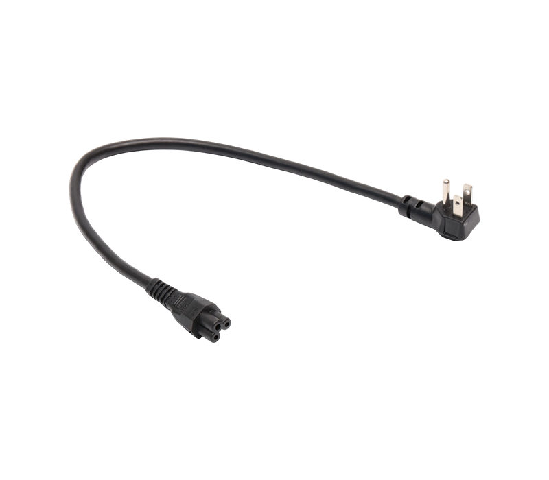 JT-3B+JT-ST2B/ST2B 15A 125V Đầu nối cắm 3 chân góc 90 độ tiêu chuẩn Mỹ cho IEC C5