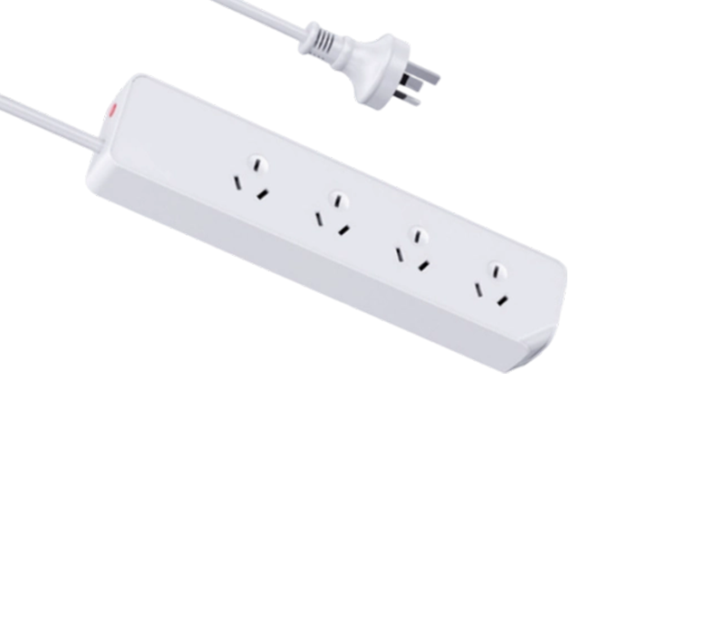 AU01 Ổ cắm điện kiểu Úc có 4 ổ cắm